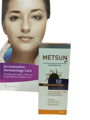 Metsun 50+ Sunscreen Gel 50gm